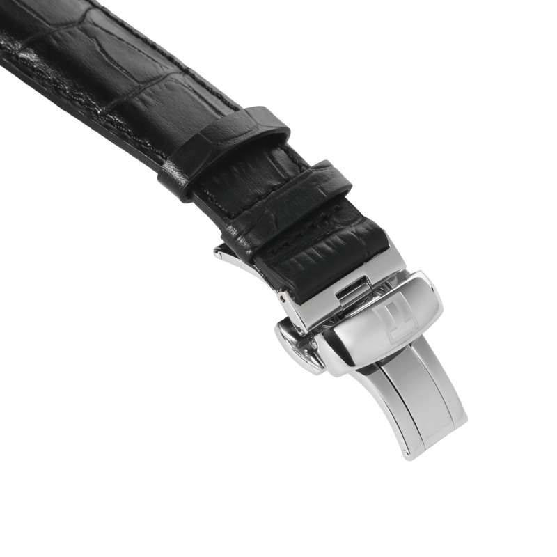 Đồng hồ nam Tissot Bridgeport Powermatic-80 T097.407.26.053.00 dây da Đồng hồ nam Tissot Bridgeport Powermatic-80 T097.407.26.053.00 dây da