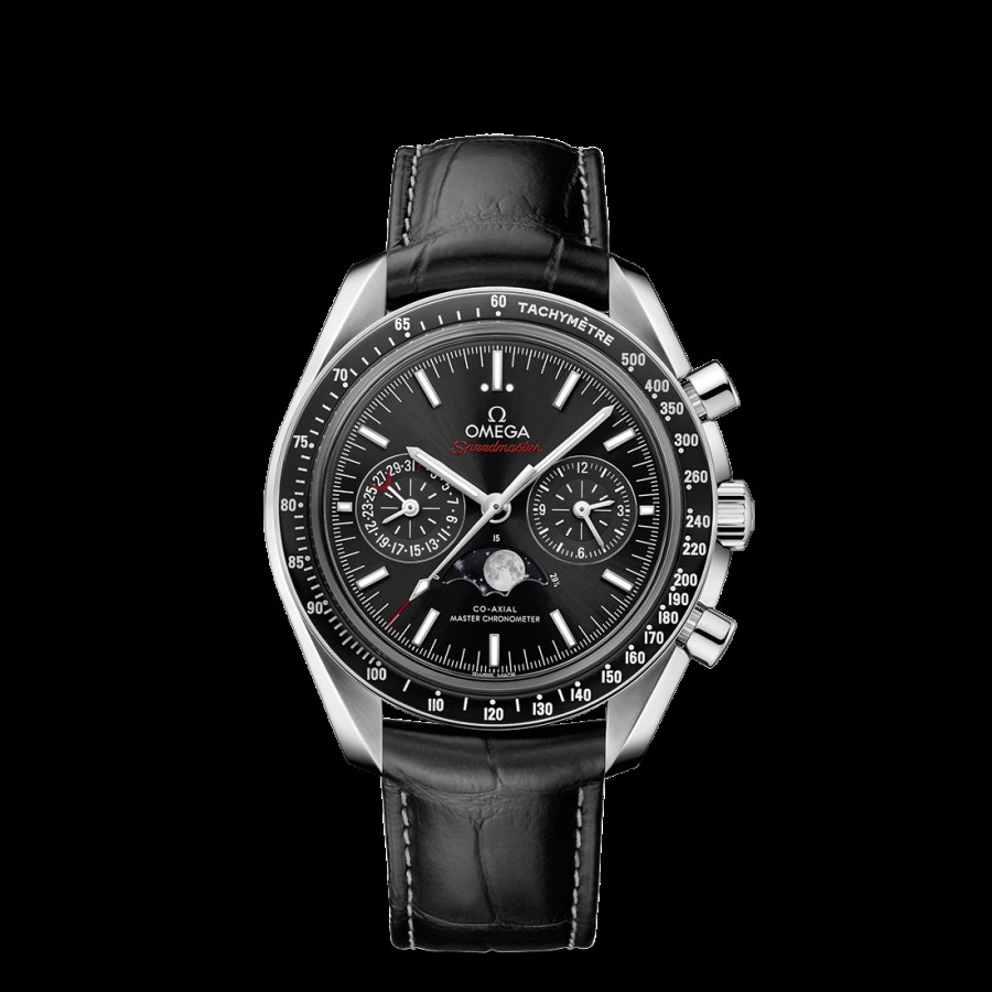 Chiêm ngưỡng vẻ đẹp Omega Speedmaster Moonphase Co-Axial Master Chronometer 44.25mm 304.33.44.52.01.001