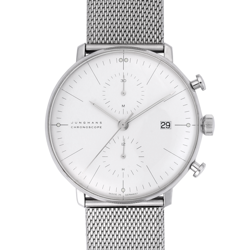 Đồng hồ nam Junghans Max Bill Chronoscope 027/4003.48 Đồng hồ nam Junghans Max Bill Chronoscope 027/4003.48
