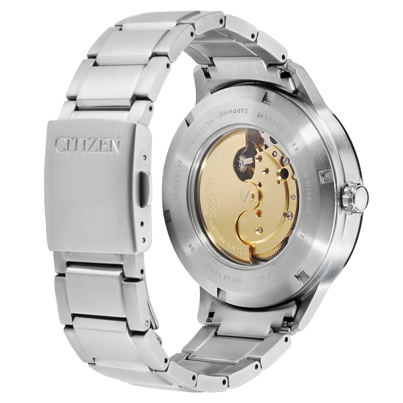 Đồng hồ nam Citizen Titanium NJ0090-81A mặt sau Đồng hồ nam Citizen Titanium NJ0090-81A mặt sau