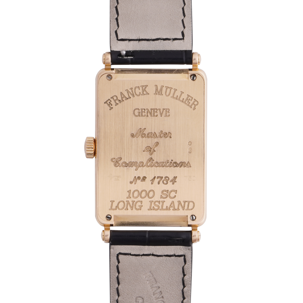 Đồng hồ Franck Muller Long Island 1000sc Rose Gold Custom Diamond mặt đáy Đồng hồ Franck Muller Long Island 1000sc Rose Gold Custom Diamond mặt đáy