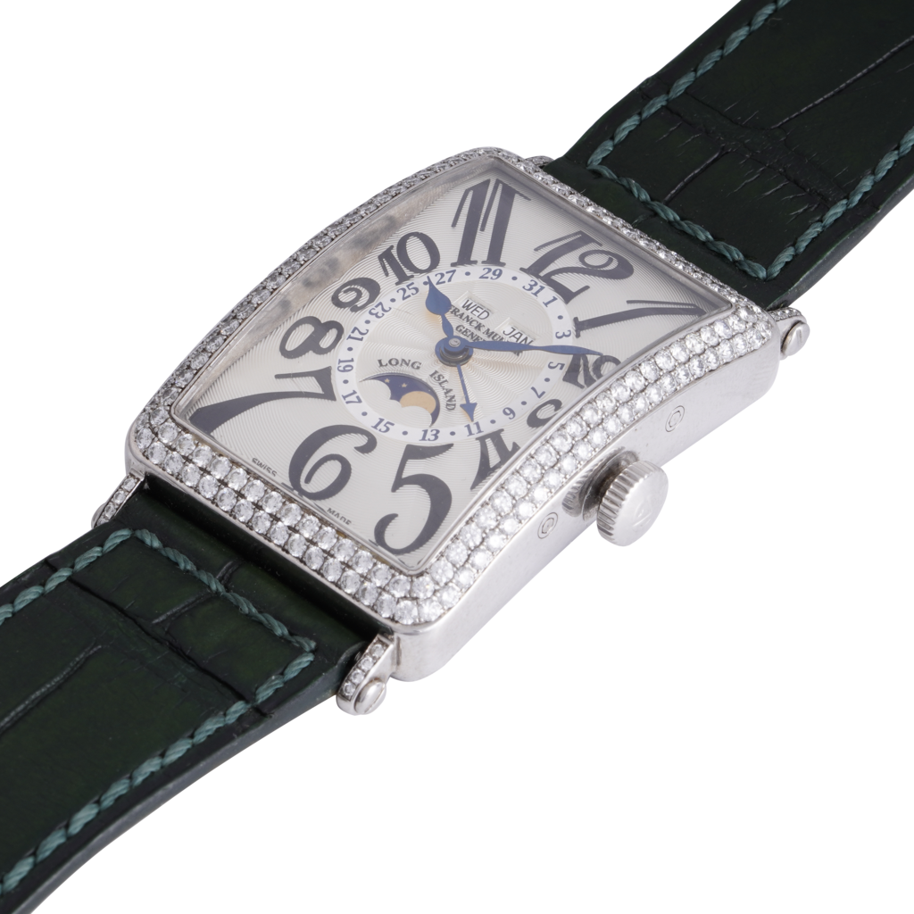 Đồng hồ Franck Muller Long Island Master Calendar nghiêng Đồng hồ Franck Muller Long Island Master Calendar nghiêng