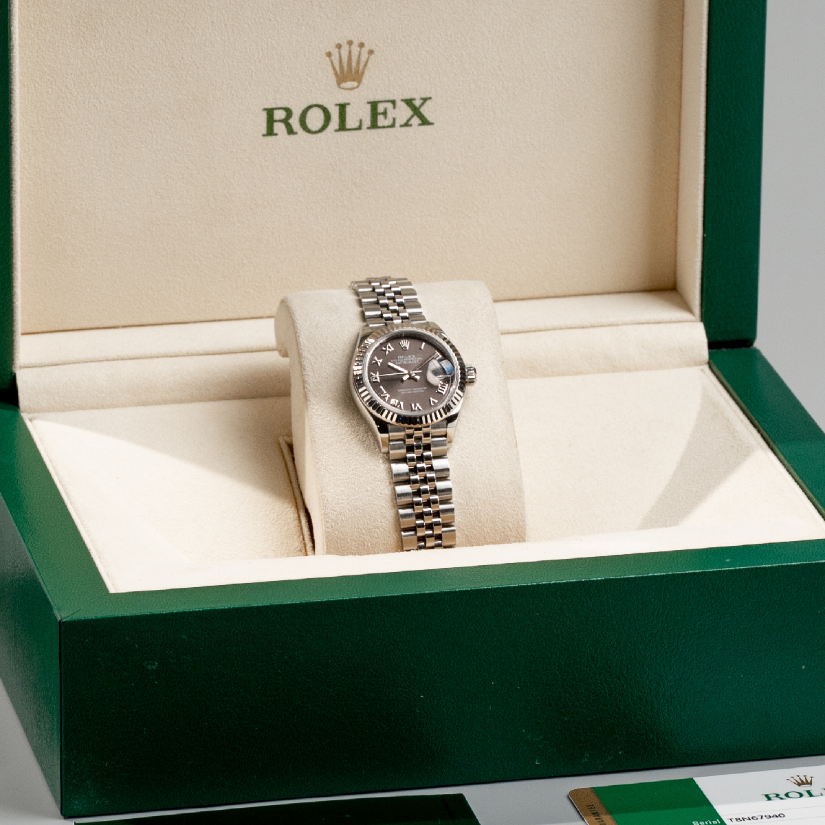 Đồng-Hồ-Rolex-Lady-Datejust-28-Mặt-Số-Xám-Đậm-279174-box